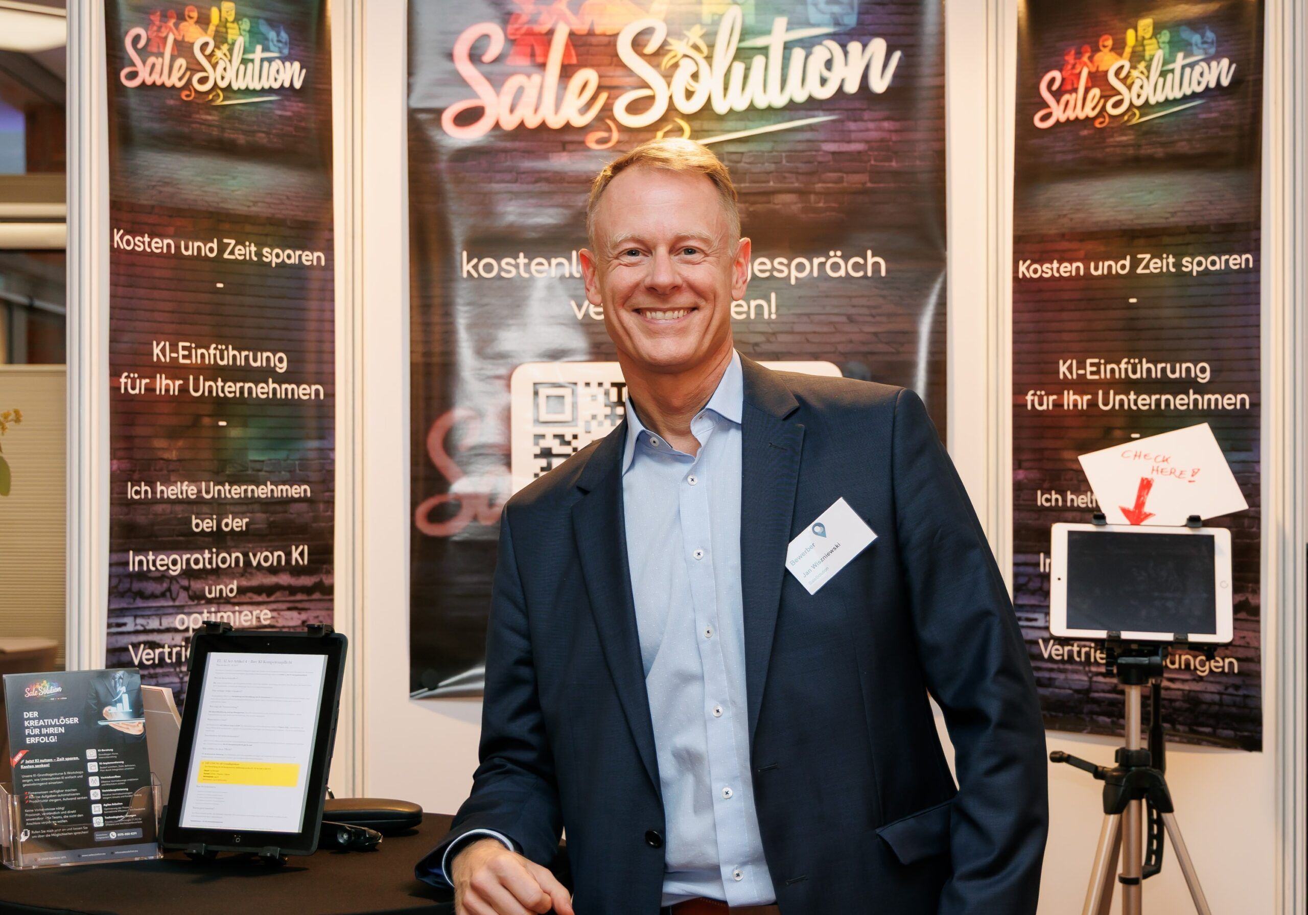 Jan Wiszniewski, Gründer von SaleSolution