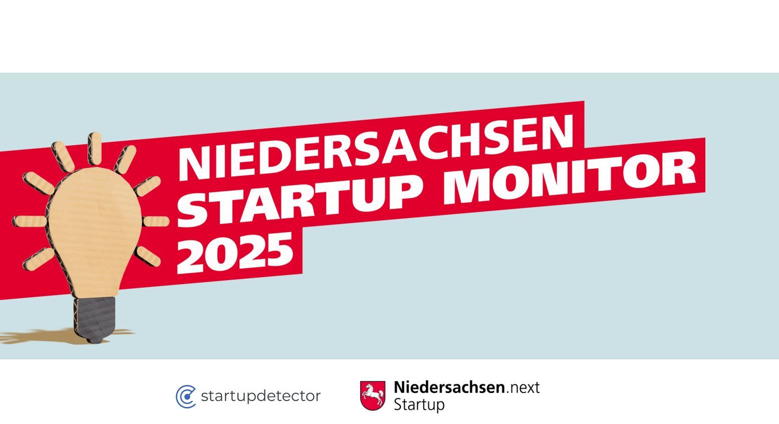 Titelblatt des Startup-Monitors für Niedersachsen 2025.